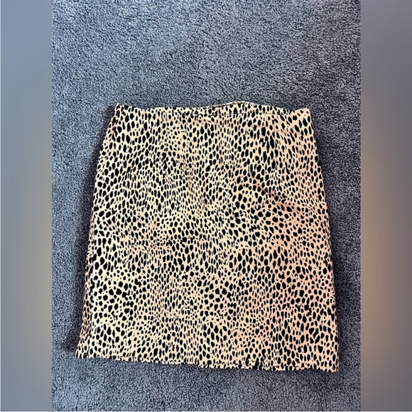 SET: Brandy Melville Leopard Print Top and Skirt - Picture 4 of 5